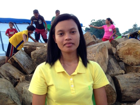 Michelle Campos, daughter of slain lumad leader, Dionel Campos. Photo by inday espina-varona